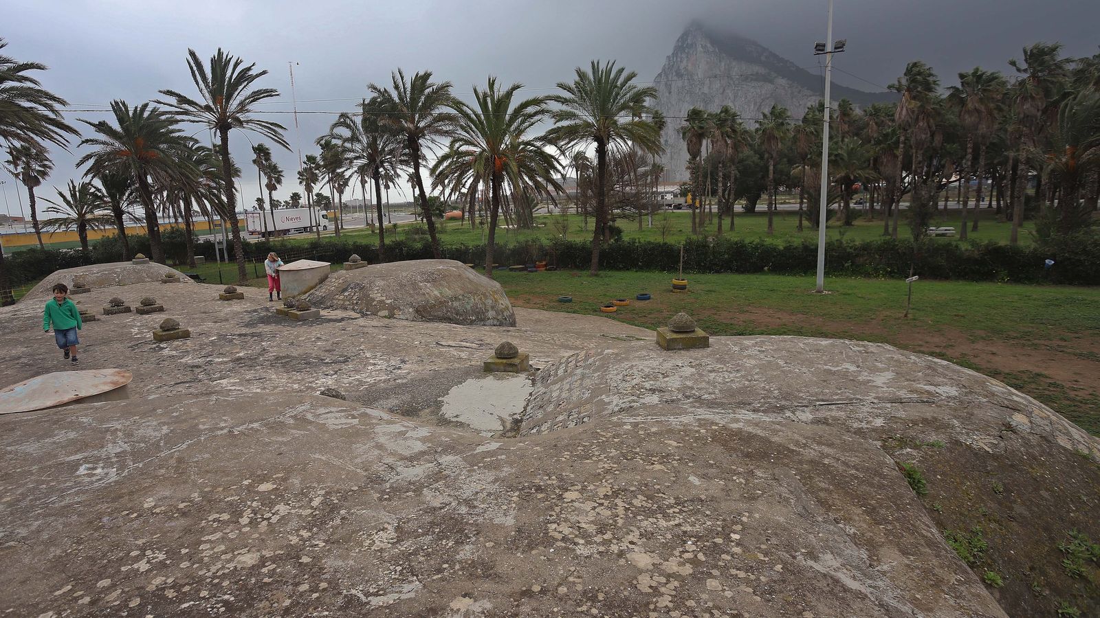 El parque Princesa Sofía, en La Línea.