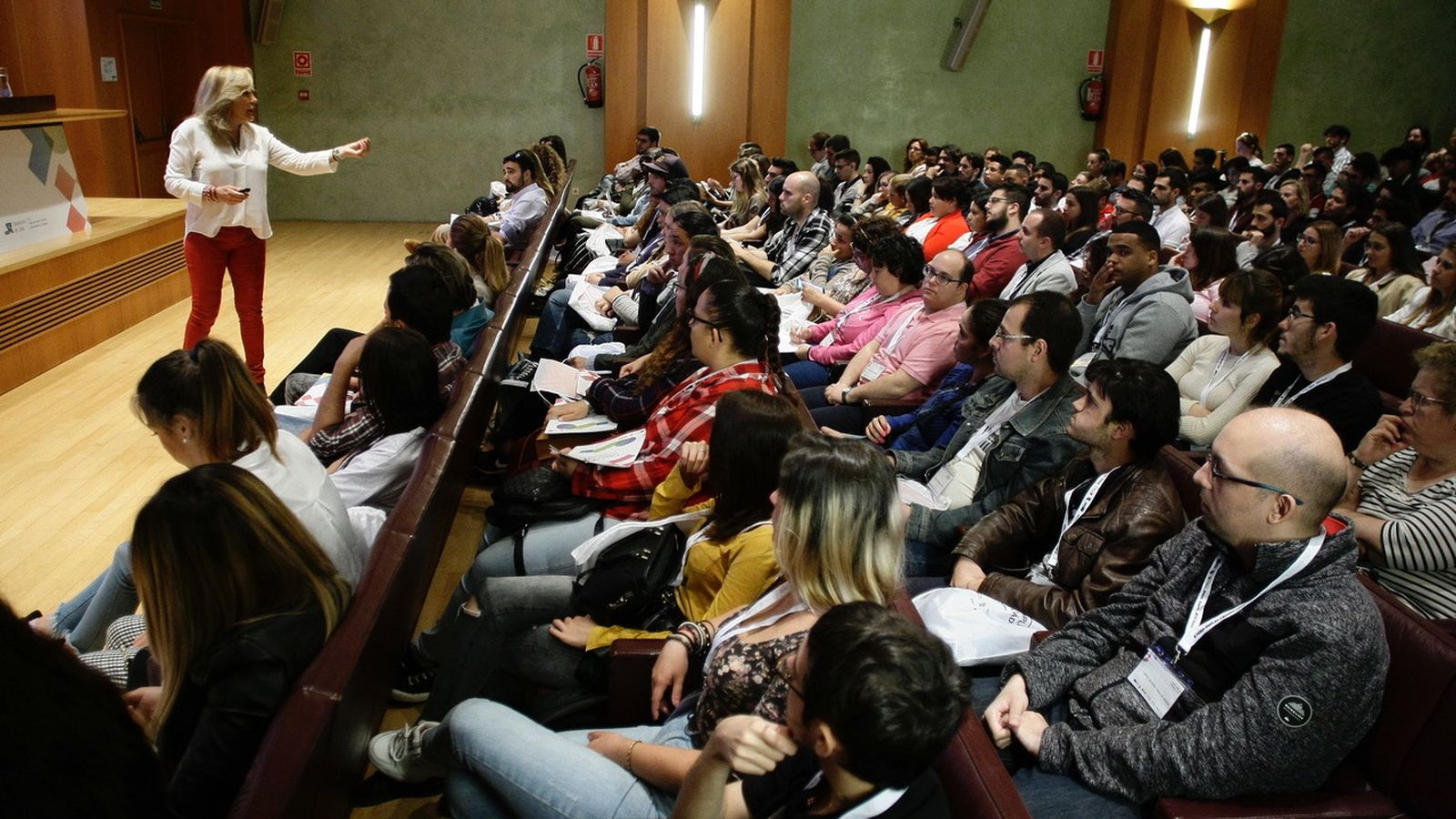 Una de las ponencias impartidas este martes en la II Feria de Empleo Cámara Cádiz