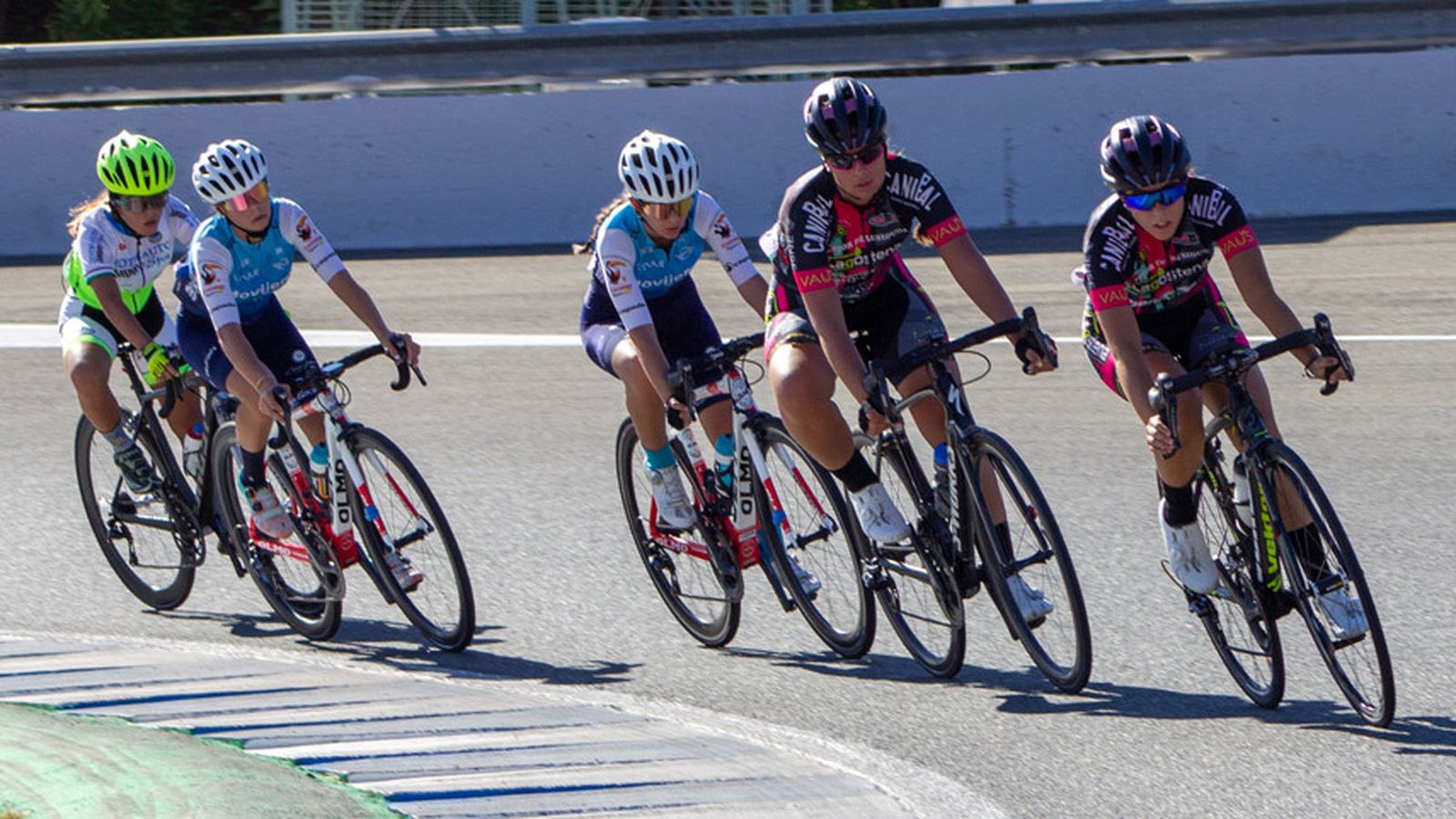 El trazado jerezano acogió esta prueba del Provincial de Carretera.