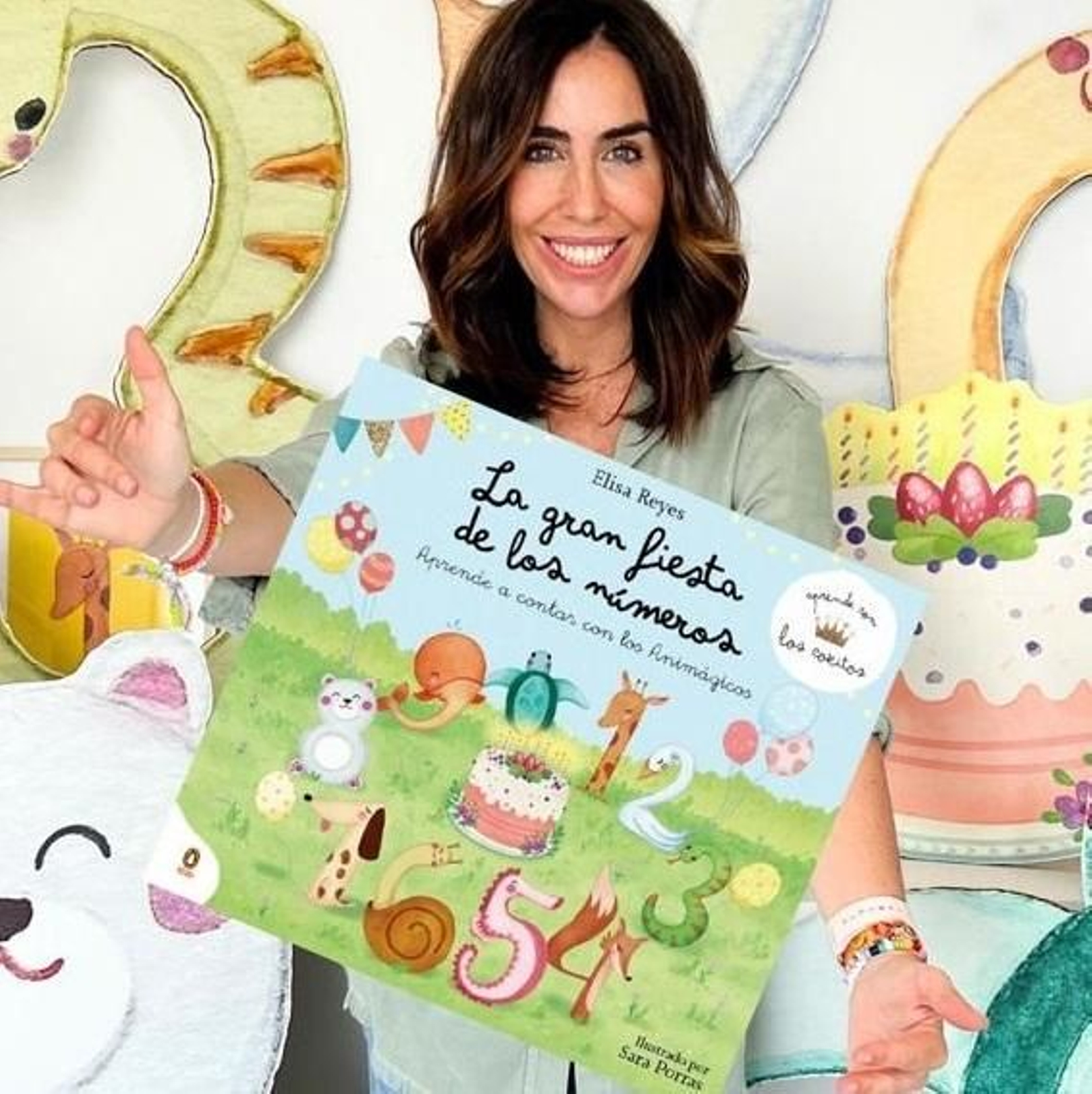 Elisa Reyes presenta su cuento para que los más pequeños aprendan a contar