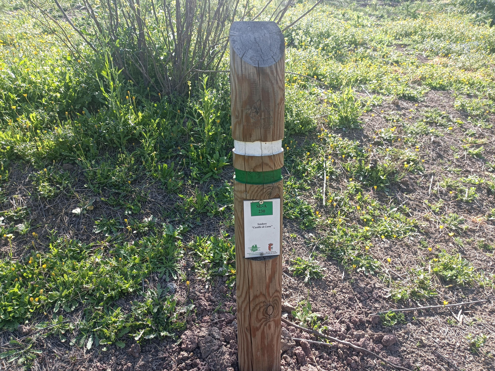 Las imágenes de la ruta alrededor del Castillo de Luna