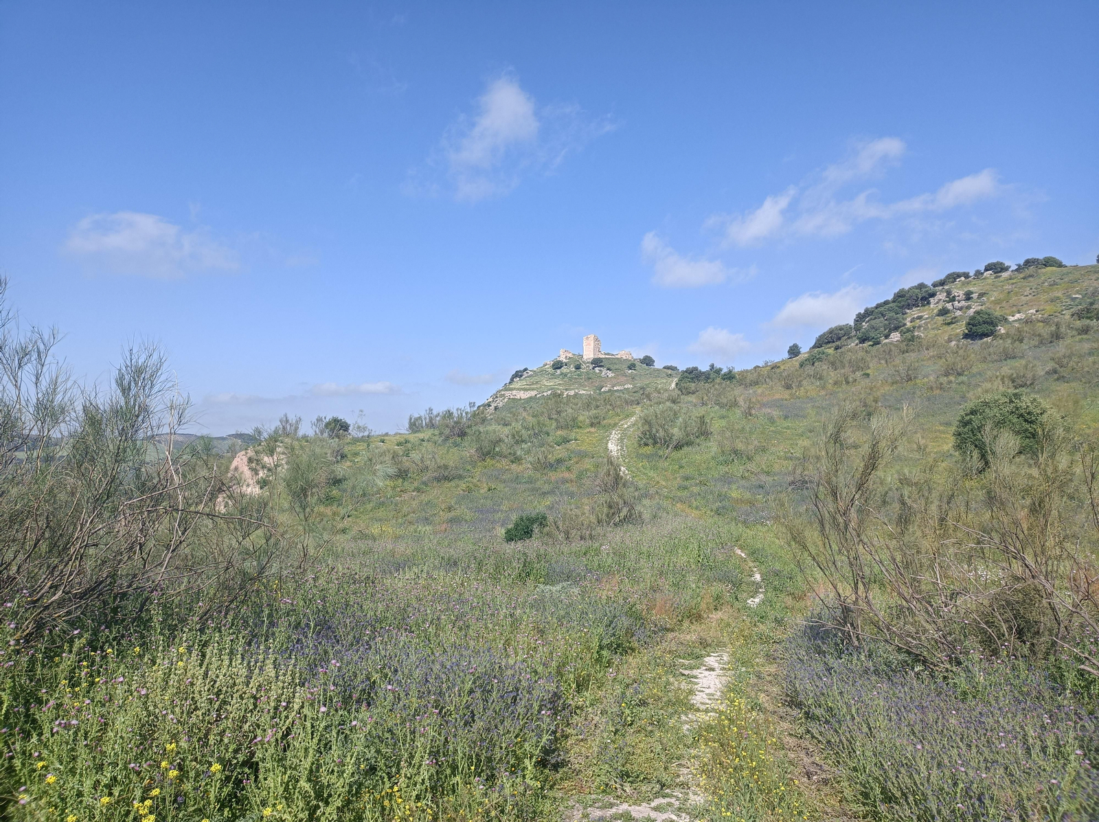 Las imágenes de la ruta alrededor del Castillo de Luna