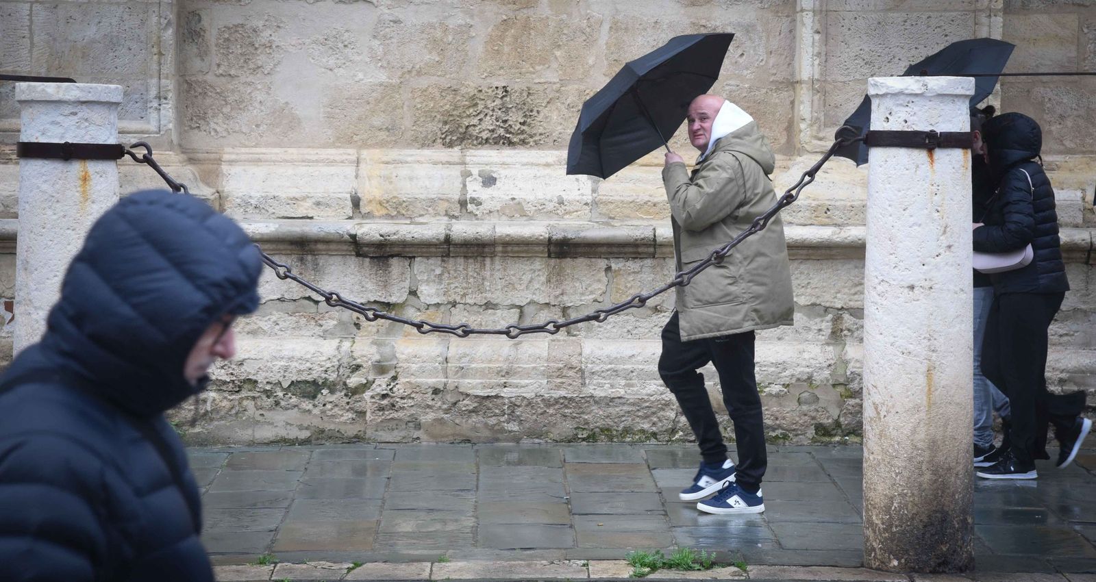 La borrasca Leonardo en Sevilla