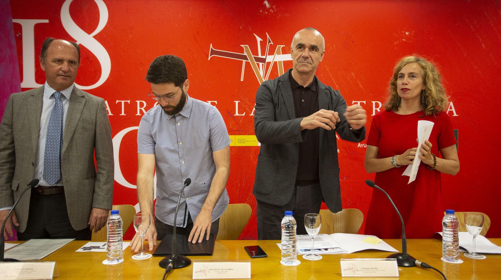 Presentación de esta "reflexión escénica" que patrocina la Fundación Banco Sabadell.