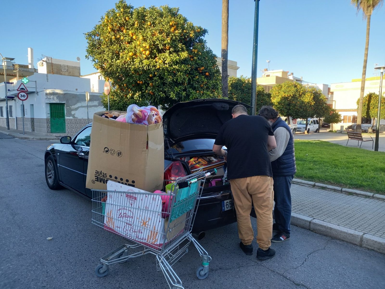 Recolección de juguetes para familias desfavorecidas