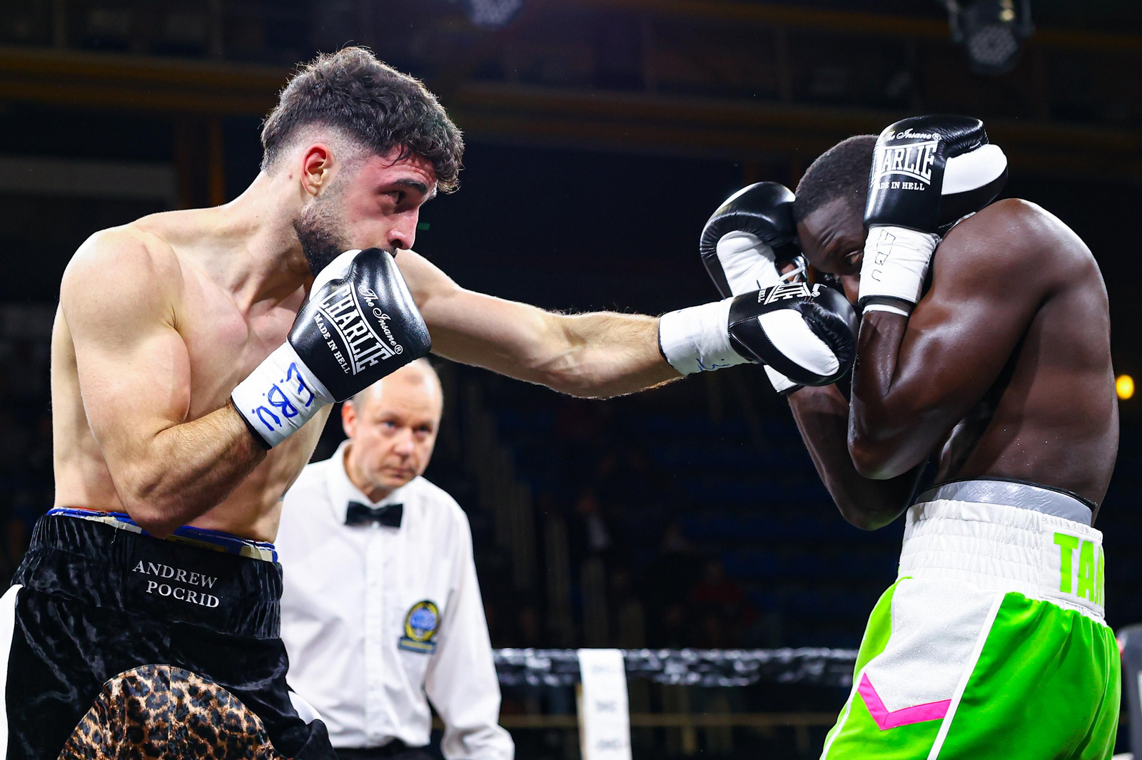 Las mejores fotos de la derrota de José Luis Navarro (El Cazador Jr) ante Gustave Tamba