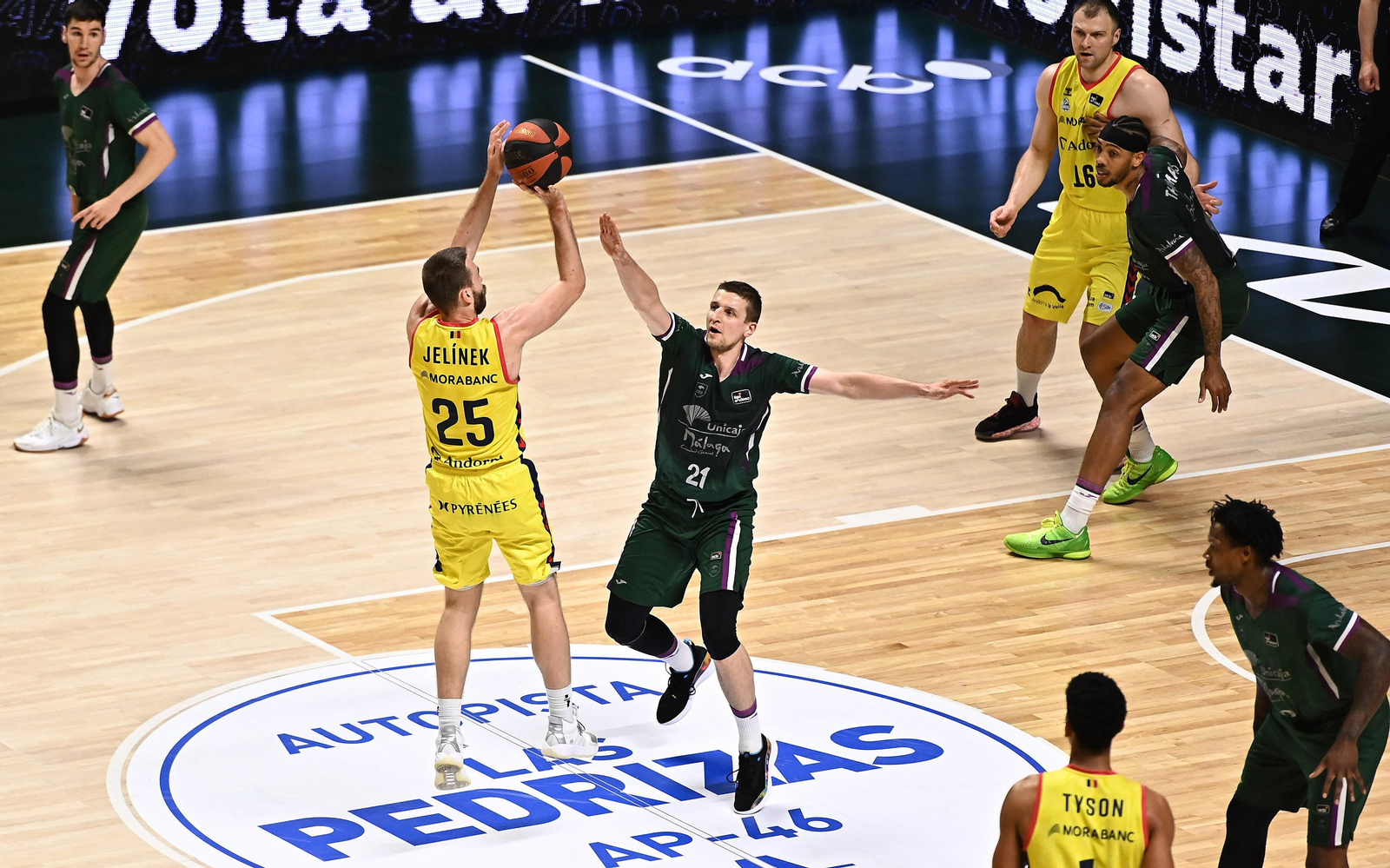 El Unicaja-Morabanc Andorra, en fotos