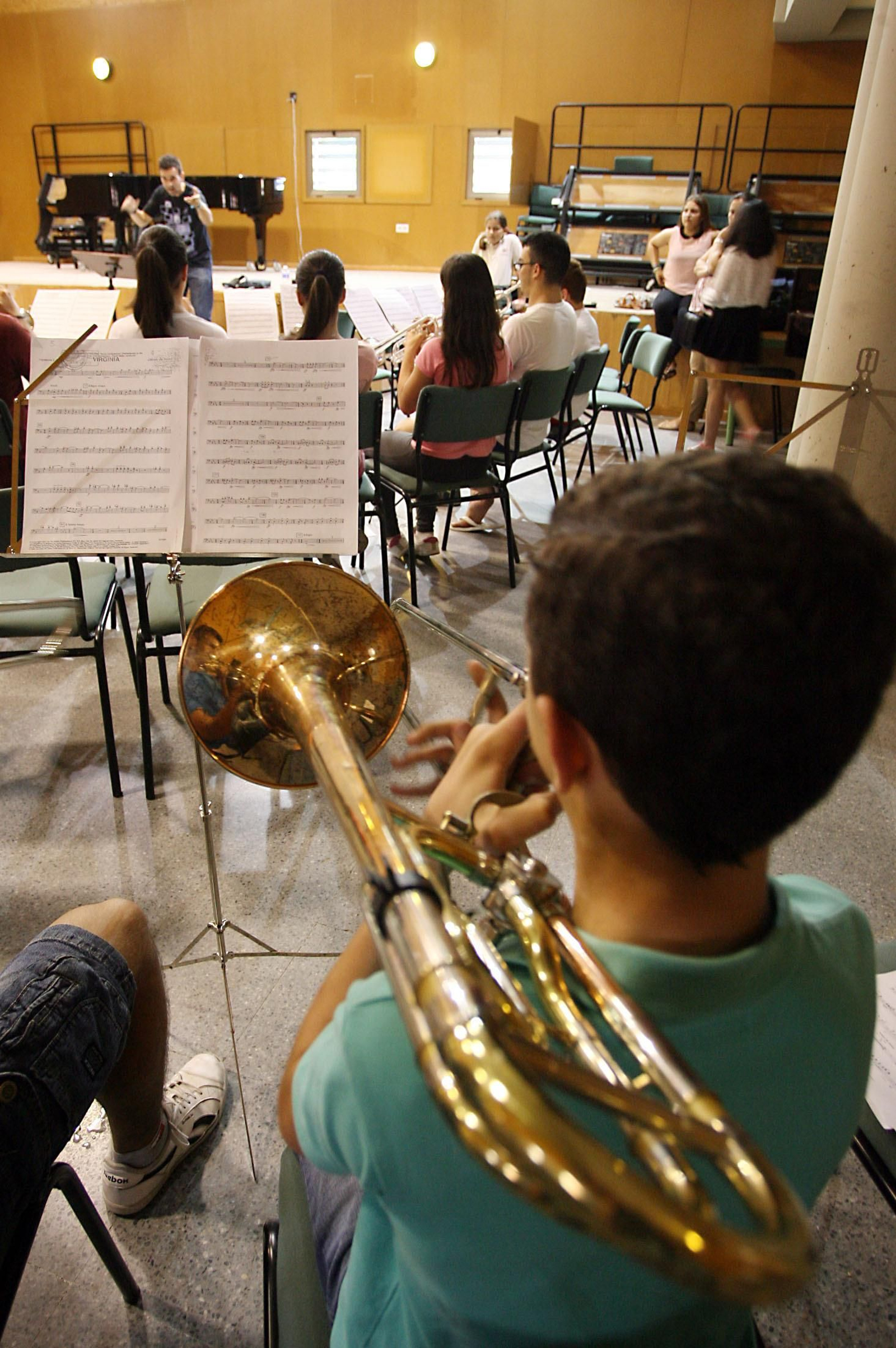 Uno de los conciertos que realizan los alumnos del Javier Perianes. Uno de los conciertos que realizan los alumnos del Javier Perianes.