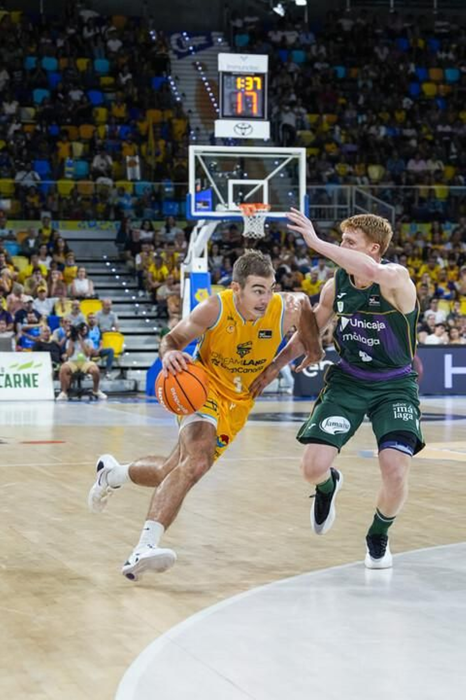 El Gran Canaria-Unicaja, en fotos