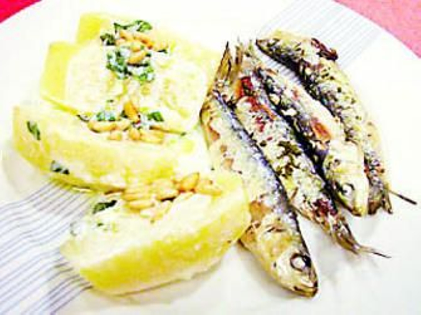 Sardinas en papillote