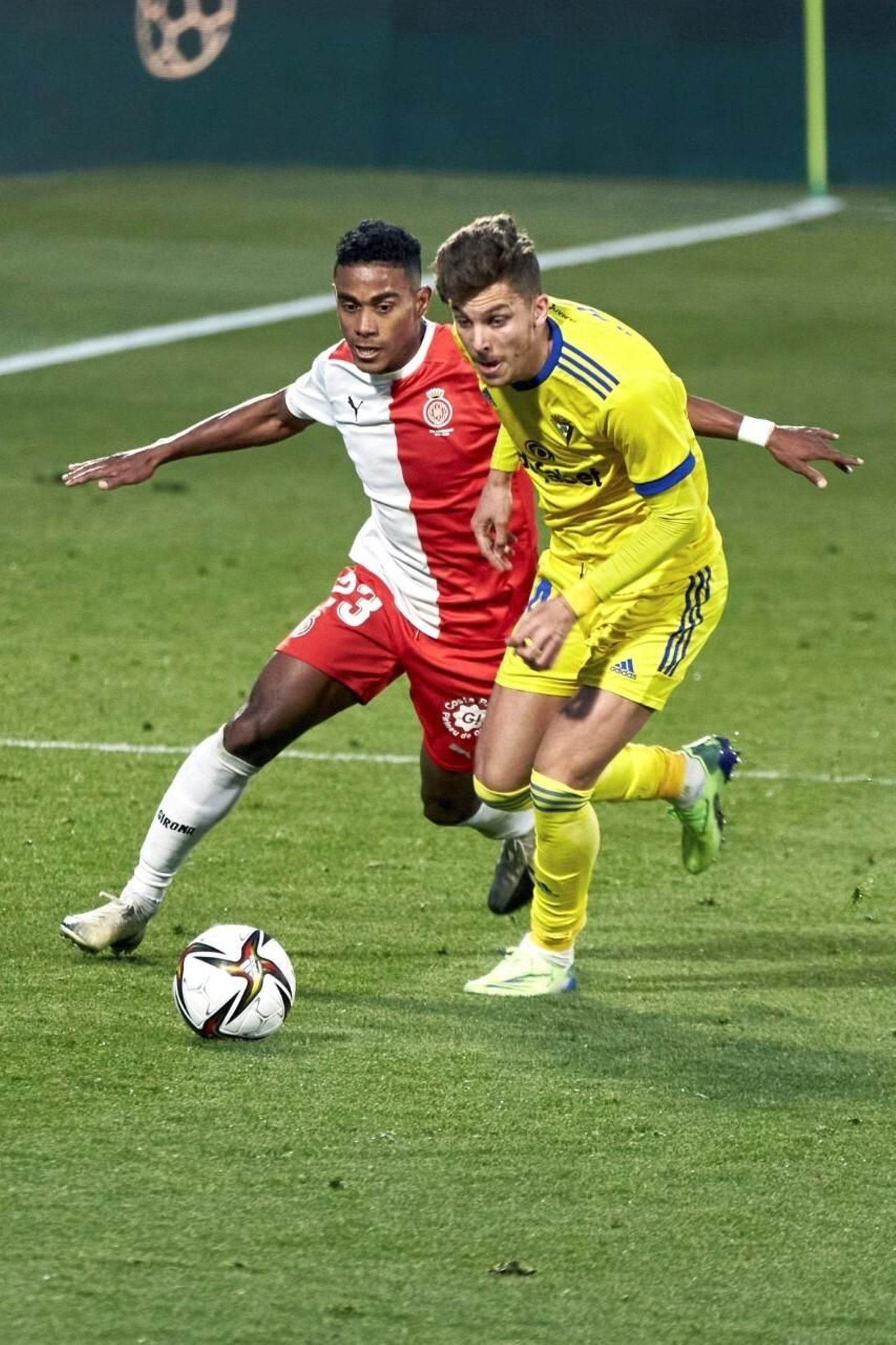 Girona-Cádiz: Las imágenes del partido