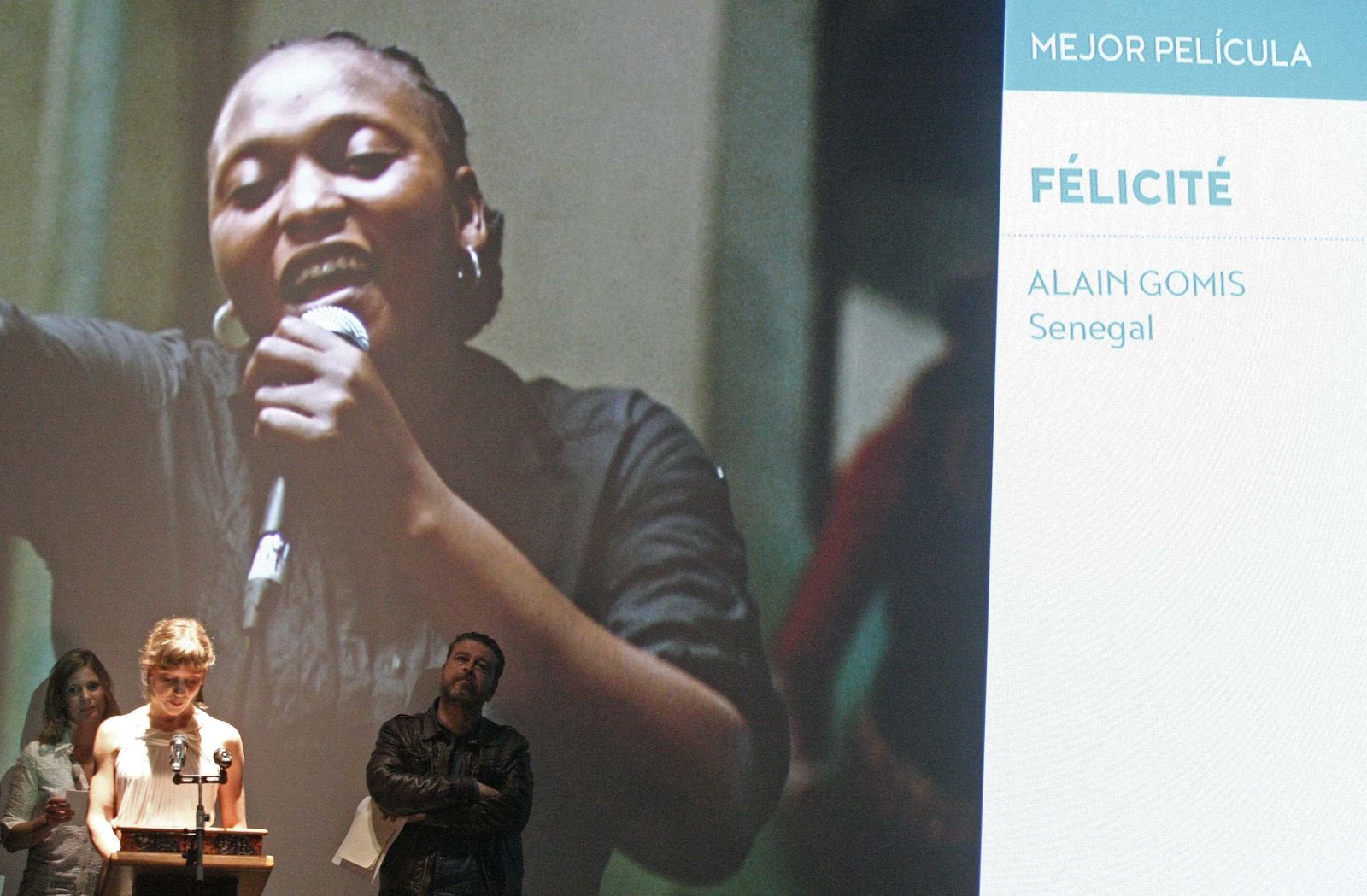 Un momento de la gala de clausura del Festival de Tarifa.
