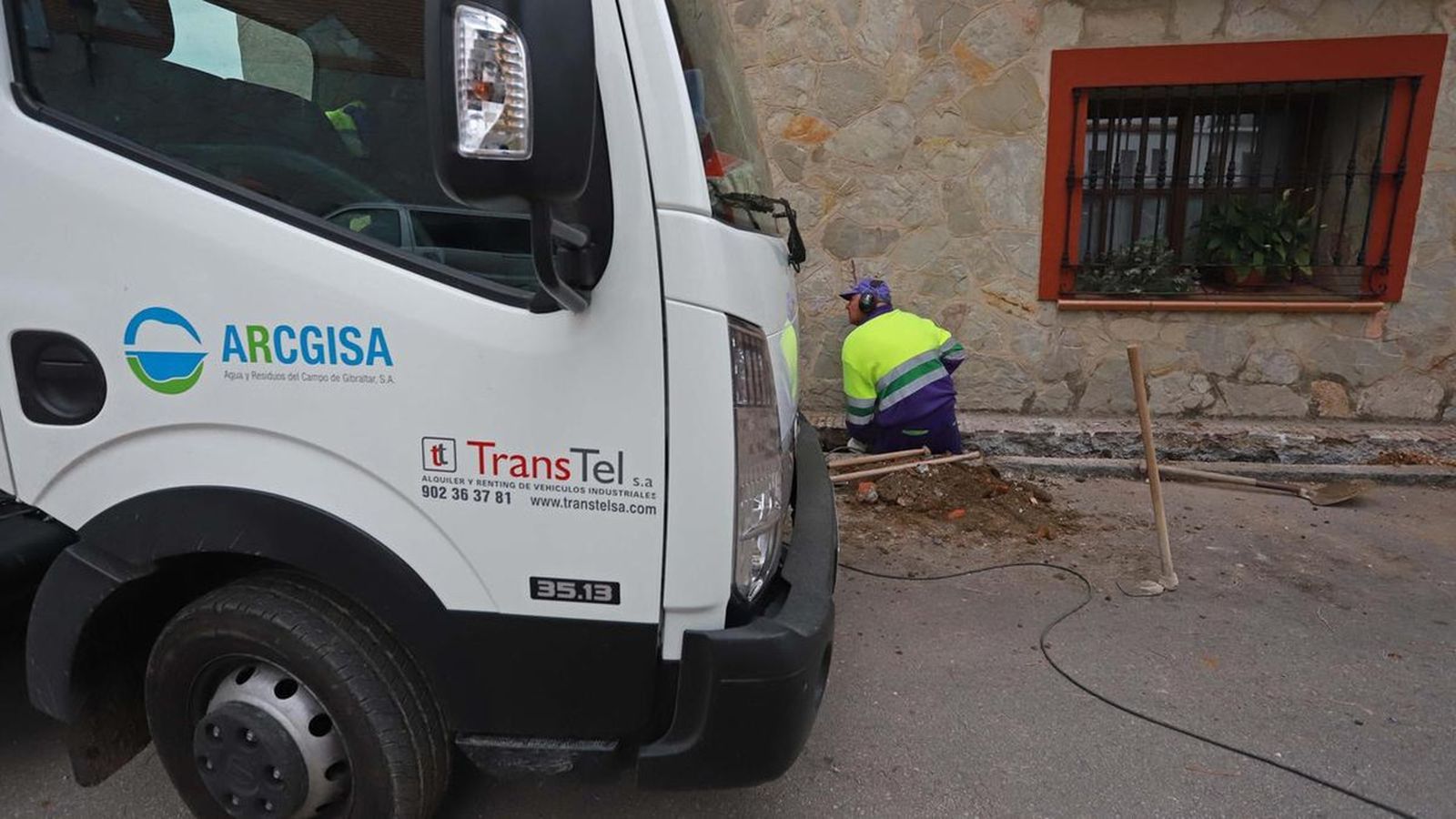 Una intervención de Arcgisa en Los Barrios.