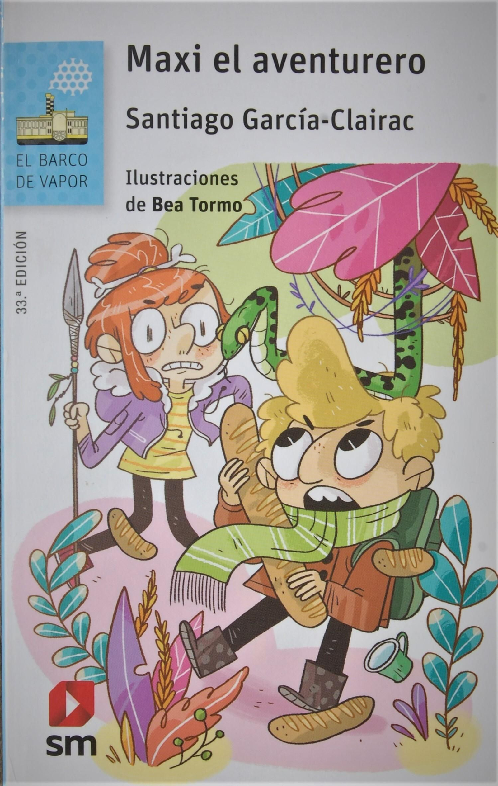 Libro Maxi el aventurero.