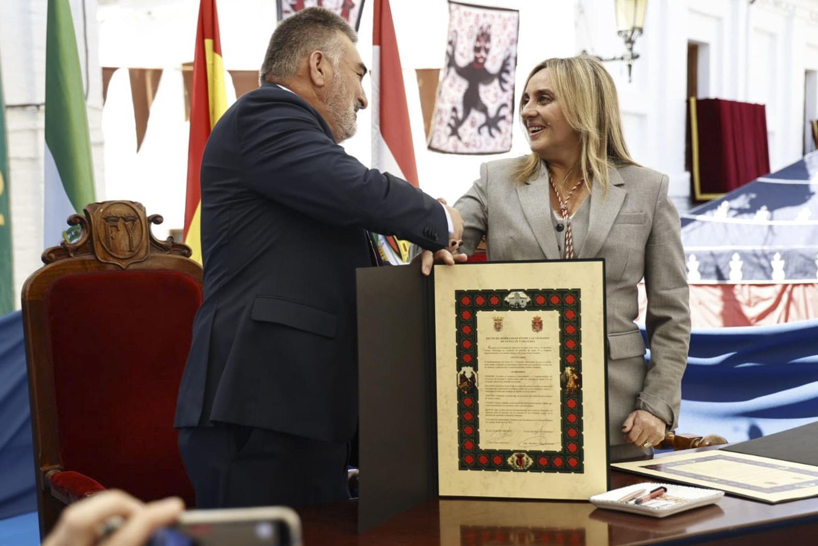 Las mejores imágenes de la celebración de Las Capitulaciones de Santa Fe.