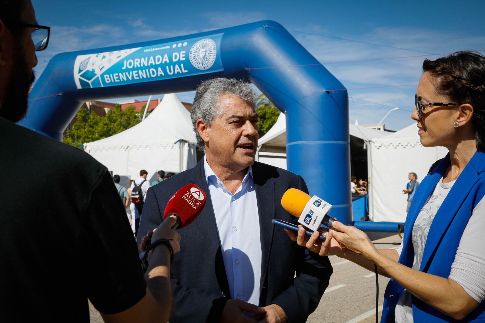 Imágenes de las jornadas de Bienvenida, Carmelo Rodríguez