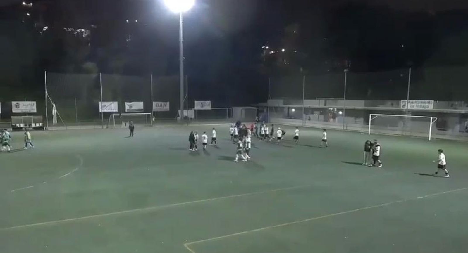 Imagen de la trifulca.