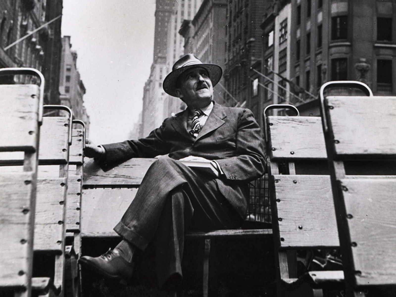 Stefan Zweig en Nueva York en 1935
