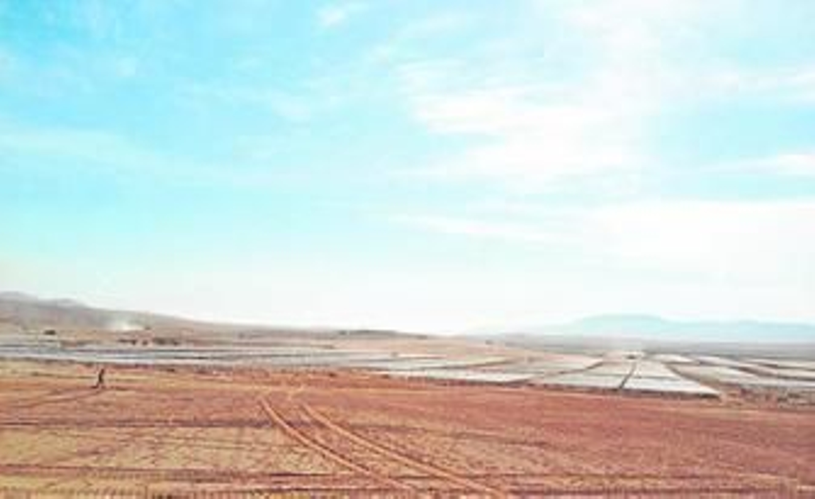 Planta de Moquegua en Perú, donde ESTCI está construyendo, con otras empresas, unas instalaciones de 20 megavatios de potencia.