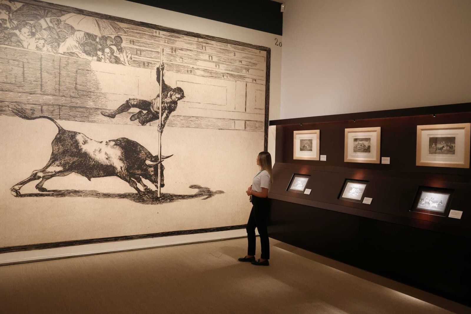 La exposición 'Goya / Picasso. Tauromaquias' en el Centro Cultural Fundación Unicaja en fotos