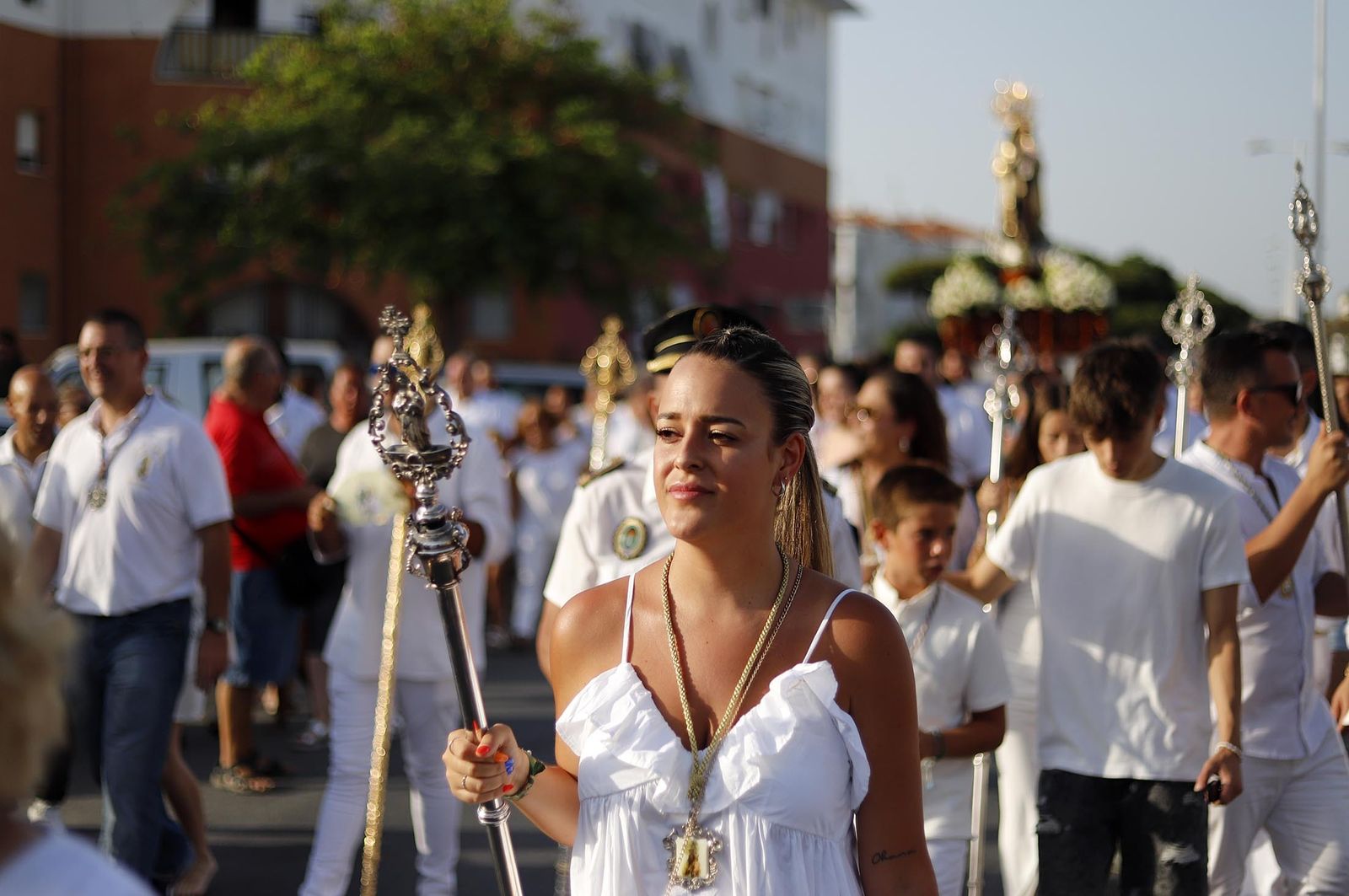 Imágenes de la procesión de la Virgen del Carmen en Punta Umbría