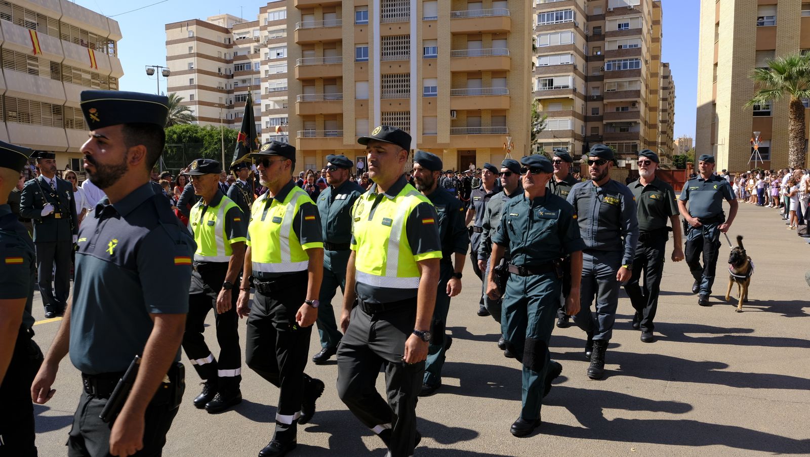 Imágenes de la Festividad del Pilar en la Comandancia de la Guardia Civil de Almería