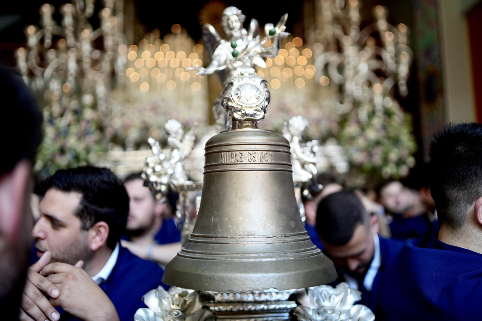 La Sagrada Cena en el Jueves Santo de Málaga, en imágenes