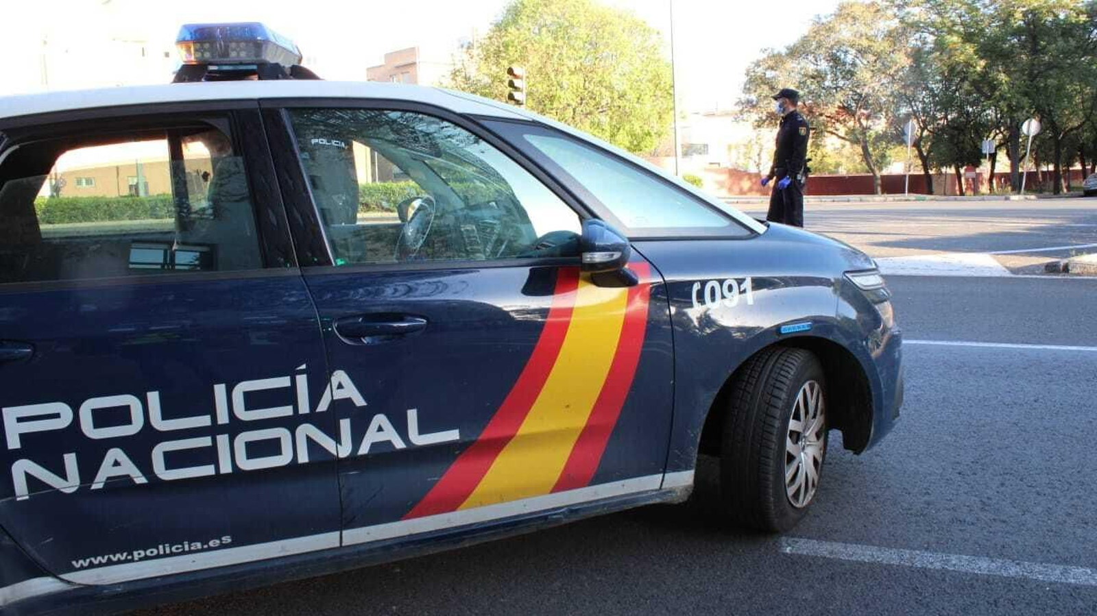 Un patrullero de la Policía  Nacional.