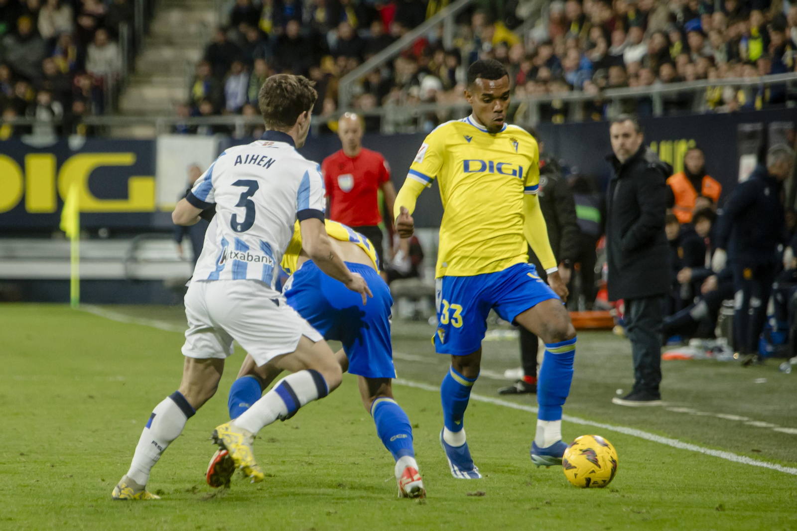 Cádiz CF - Real Sociedad, las imágenes del partido .