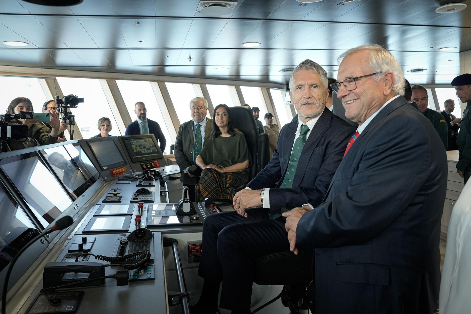 Las fotos de la entrega del buque 'Duque de Ahumada' a la Guardia Civil