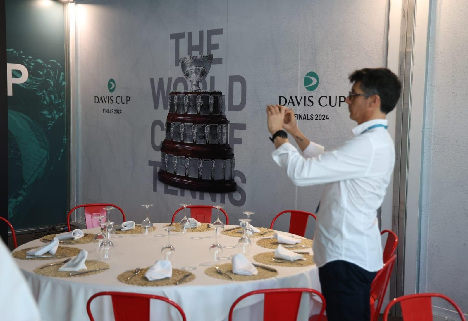 Así es la espectacular ciudad del tenis construida para la Copa Davis y la Billie Jean King Cup