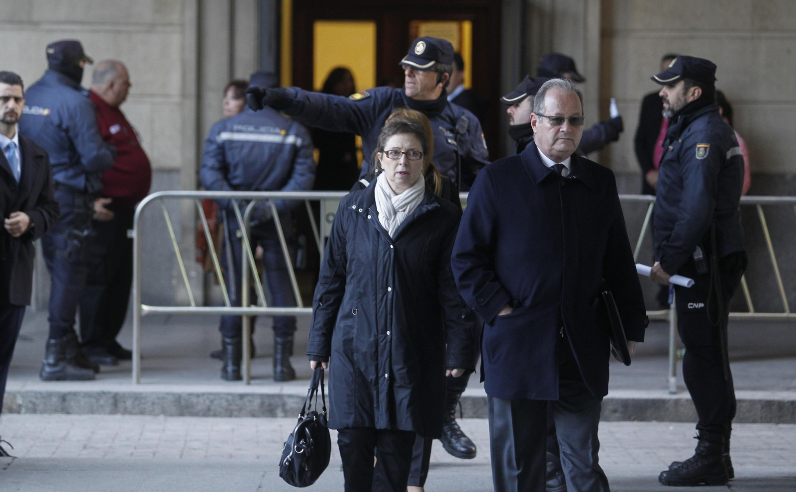 Primera sesión del juicio de los ERE