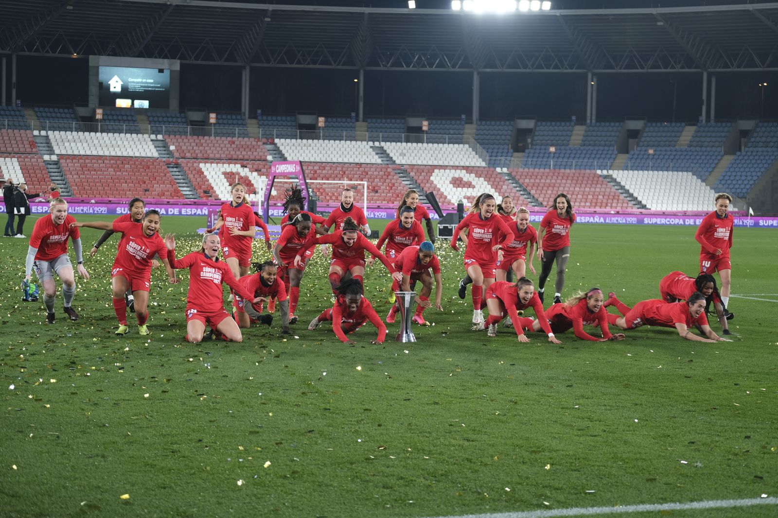 Final Supercopa España Fútbol Femenino. Atlético de Madrid-Levante U.D.