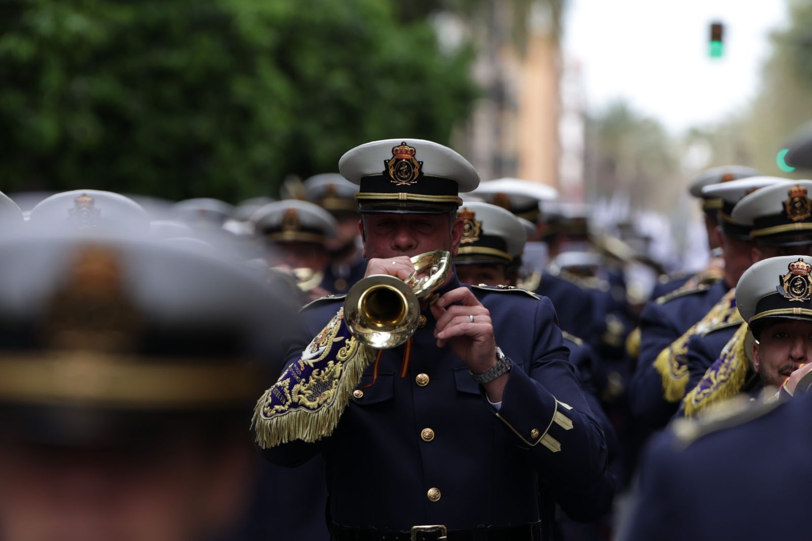 Martes Santo: la Hermandad de La Lanzada en imágenes
