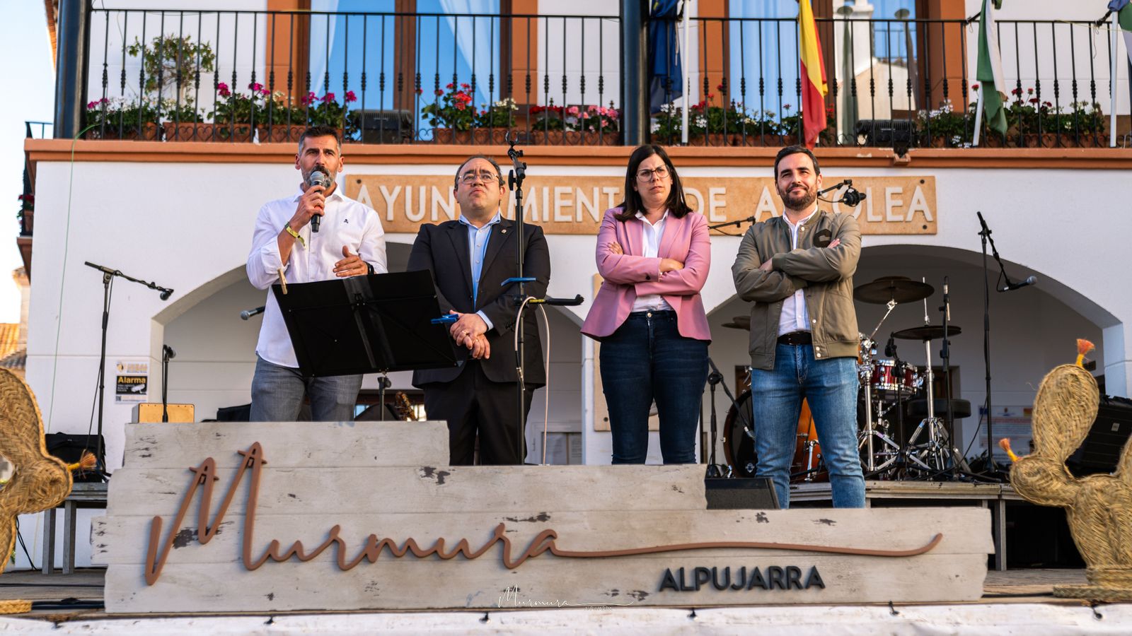 Inauguración de la edición más esperada de ‘Murmura Alpujarra’ en Alcolea.