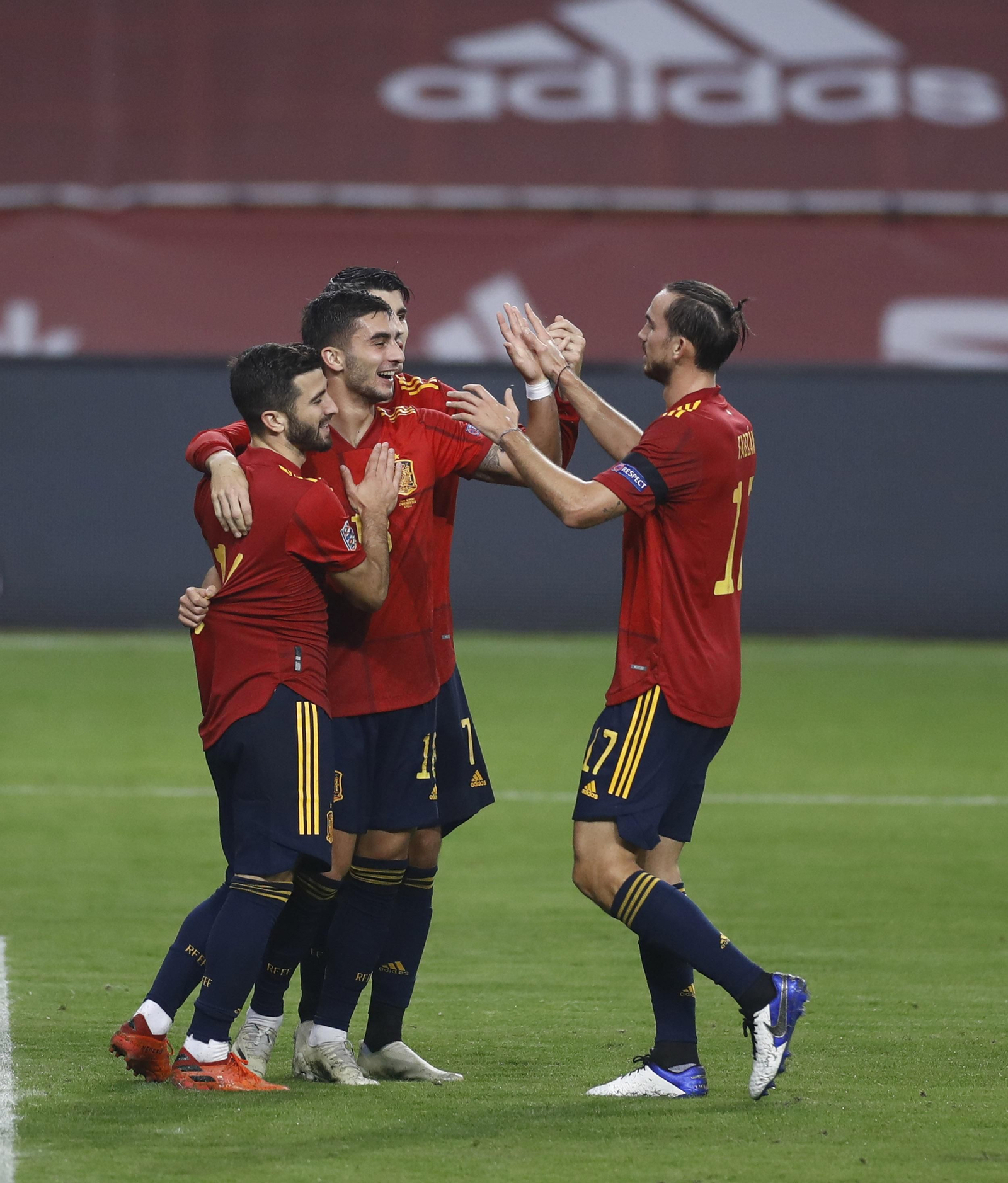 España-Alemania, en imágenes