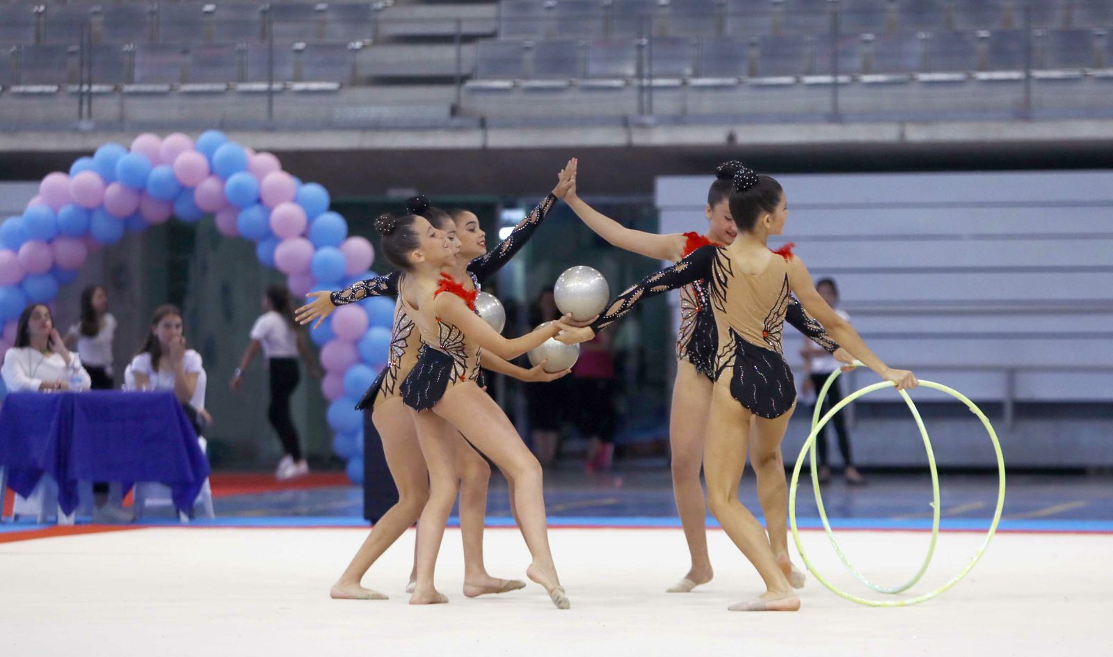 Copa Andalucía de Gimnasia Rítmica en el Palacio de Deportes