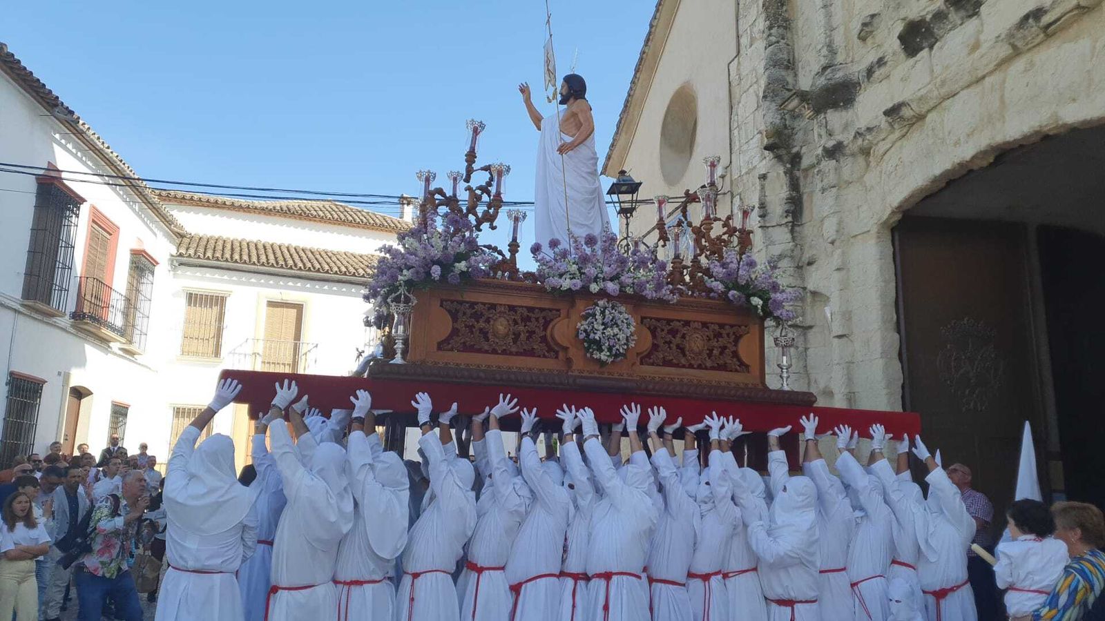 La procesión del Resucitado de Castro del Río, en imágenes
