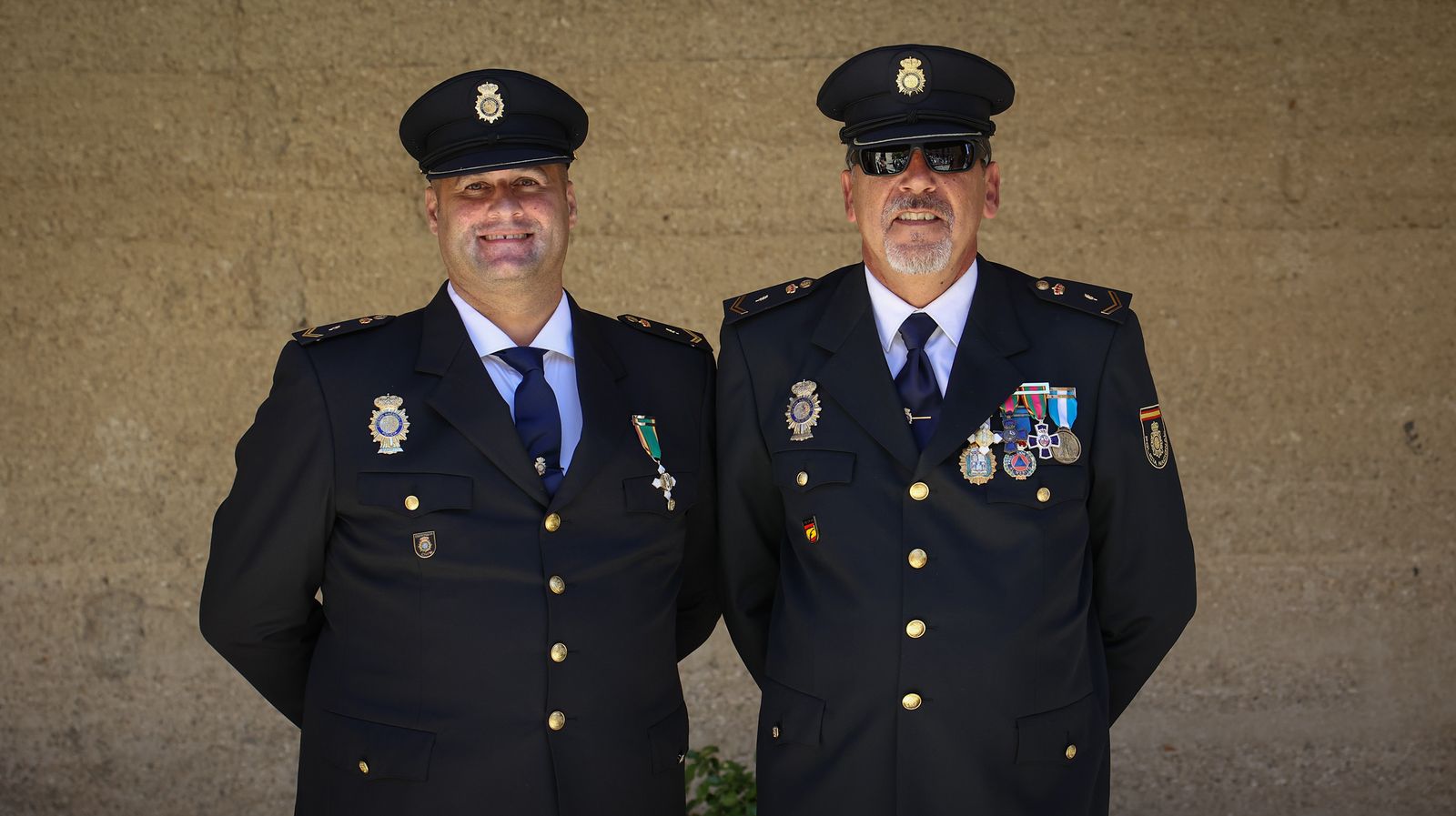 Emotivo acto por el Día de la Policía Nacional celebrado en Jerez