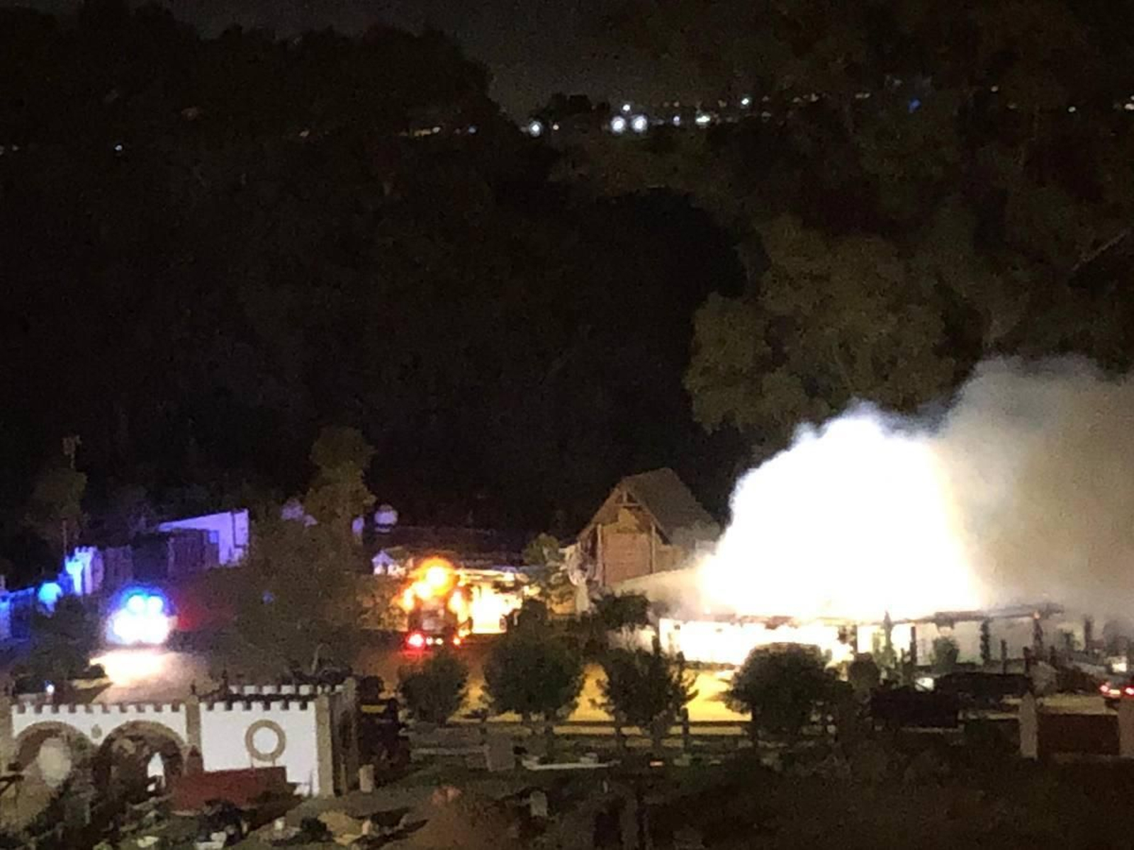 El incendio en la finca de Morante de la Puebla