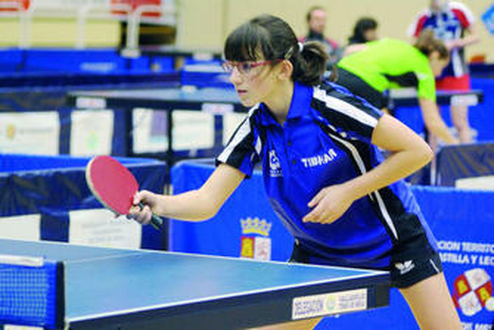Laura Ramírez, durante uno de los partidos que disputó en Valladolid.