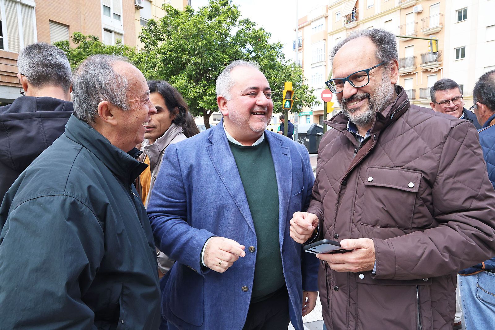 Las fotografías de la rotulación del Rincón de Juan Romero