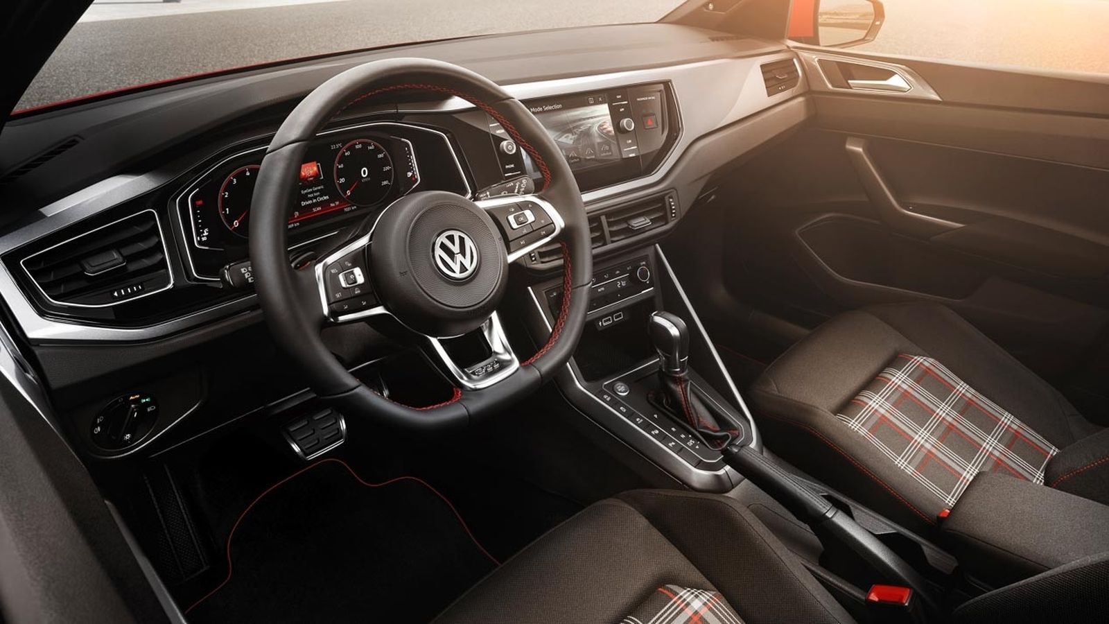 Entre las mejoras tecnológicas del Polo está el cuadro de mandos digital.