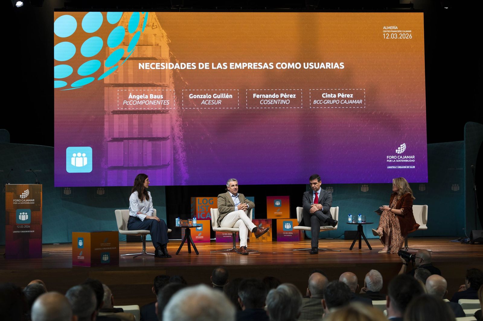 Las imágenes del Foro Cajamar por la Sostenibilidad en Almería