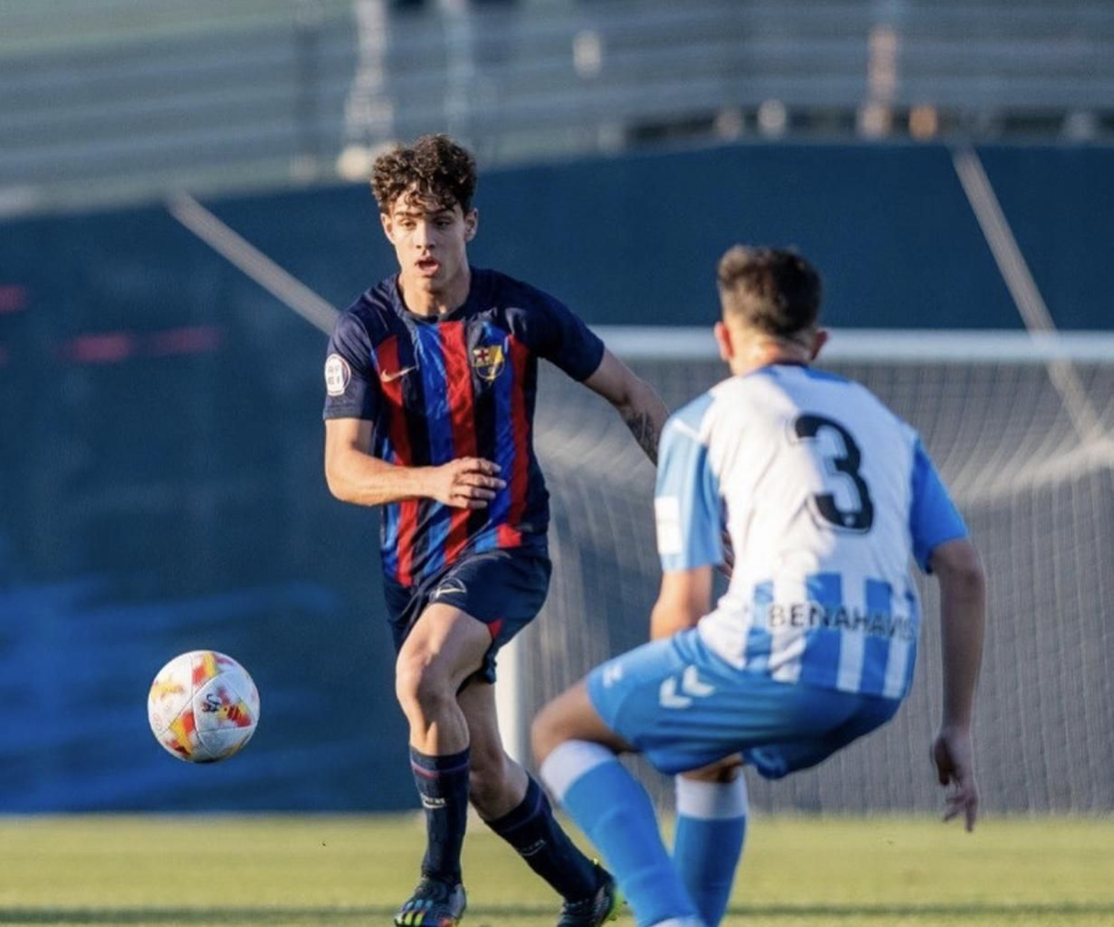Las fotos del Barcelona-Málaga de la Copa del Rey de juveniles