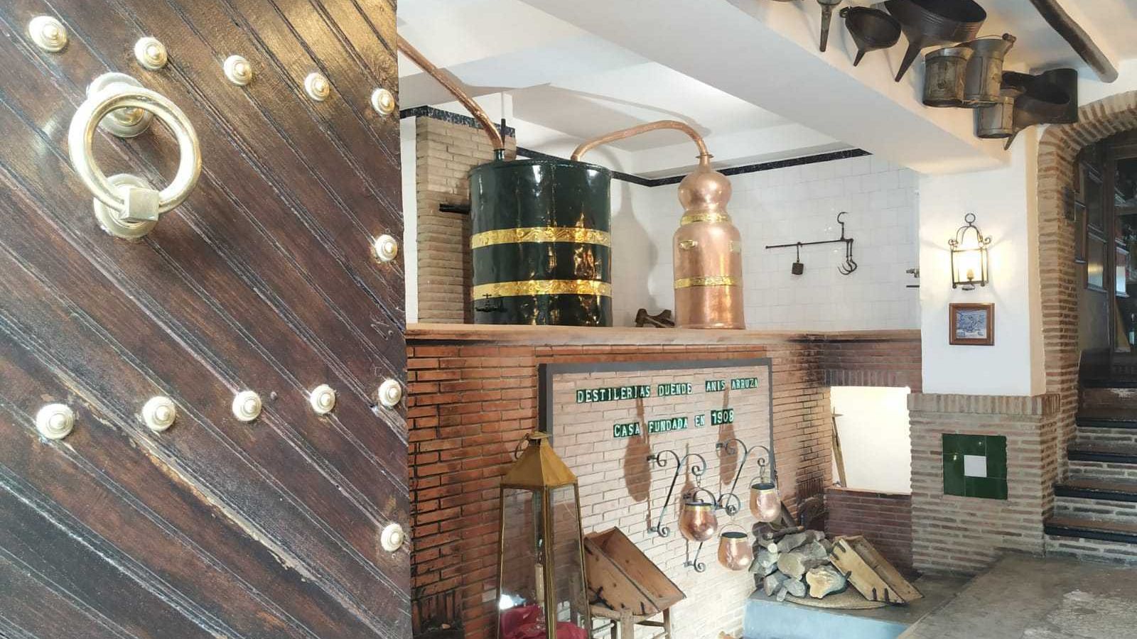 Detalle del Museo del Anís de Rute