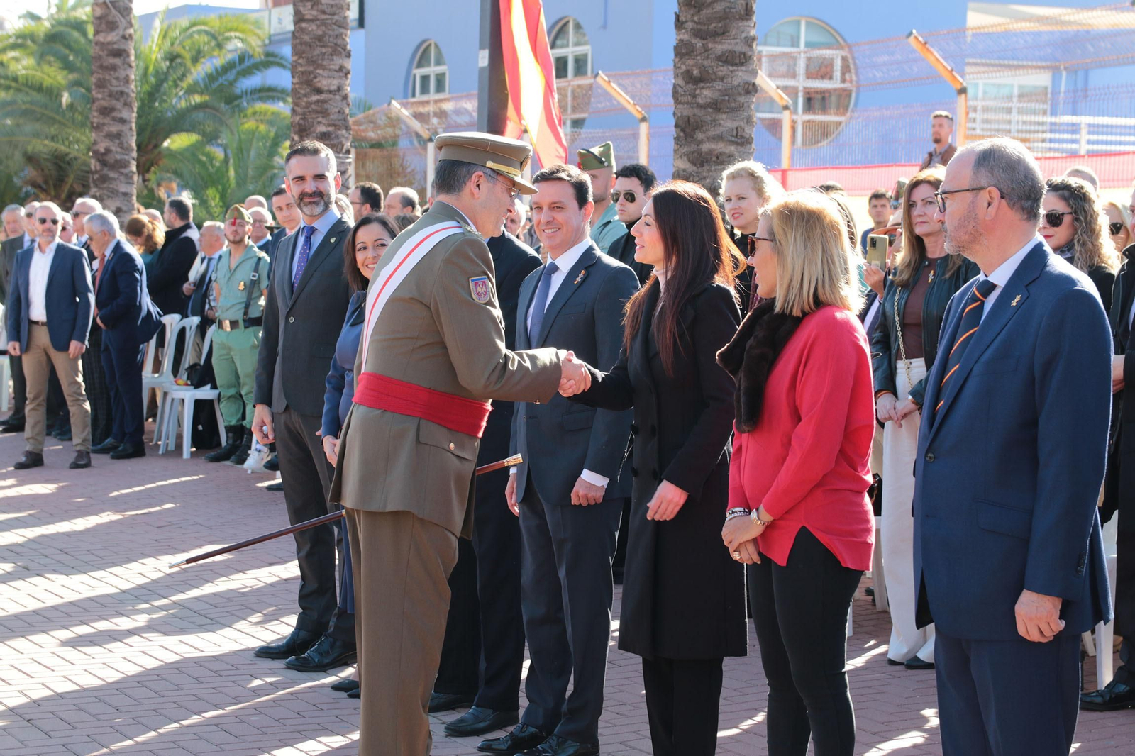 Jura de bandera civil en Las Almadrabillas