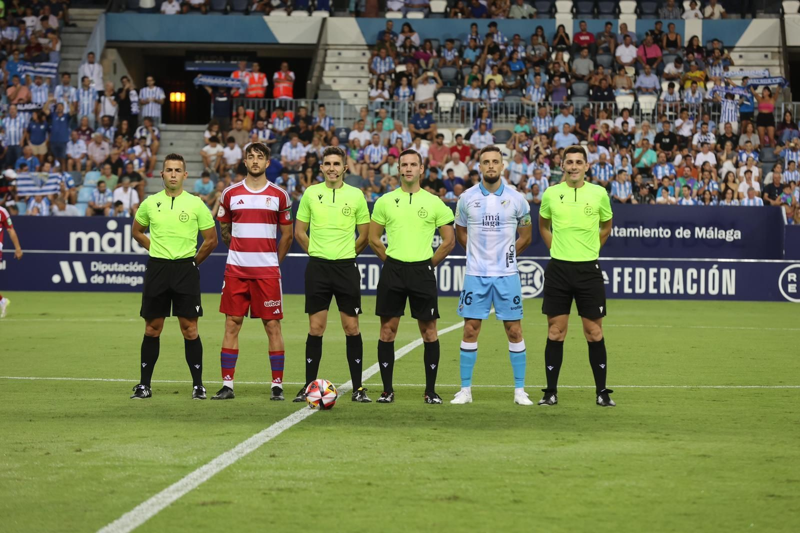 El Málaga CF - Recreativo Granada, en imágenes