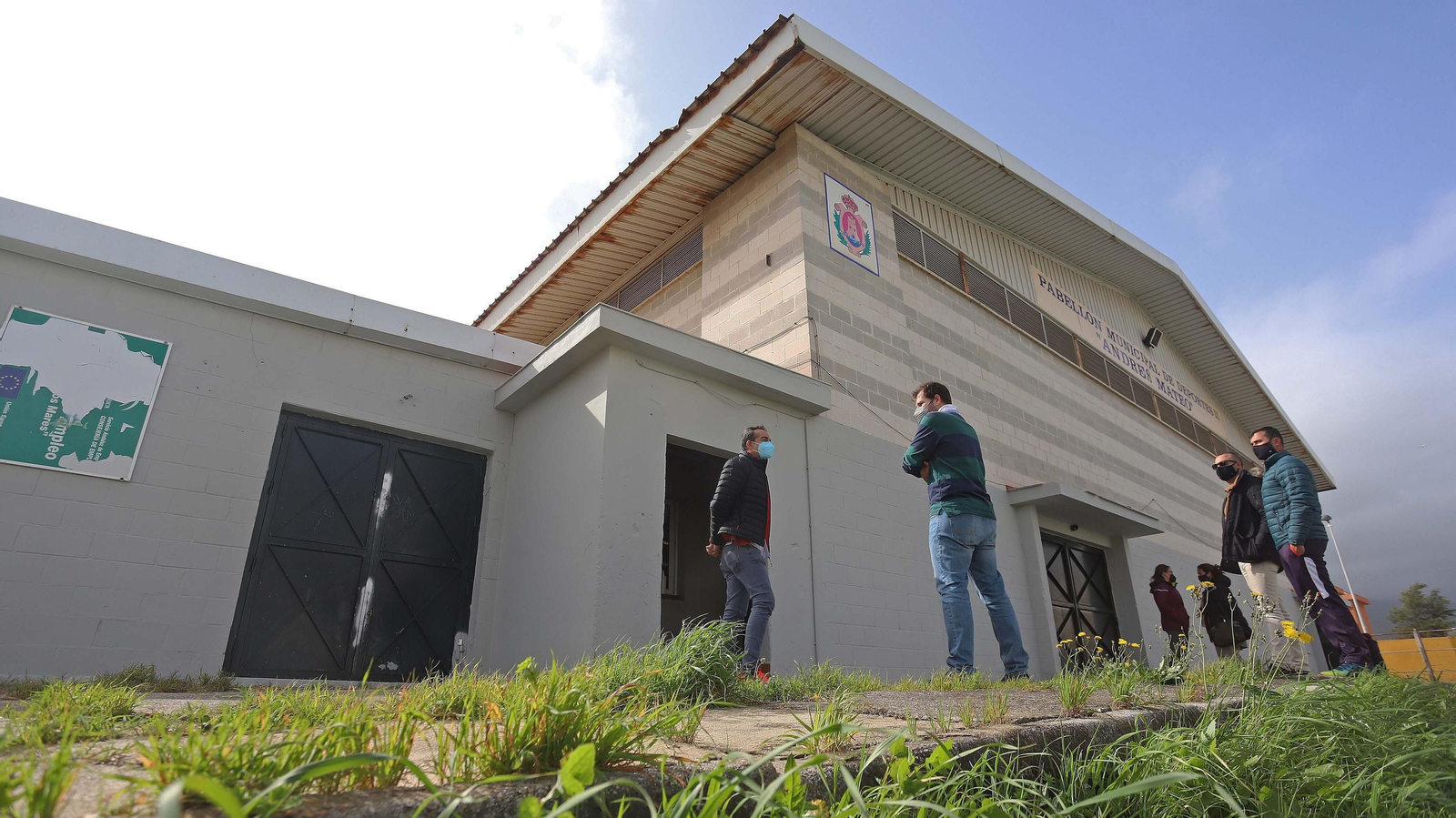 Vacunación de profesores en Algeciras