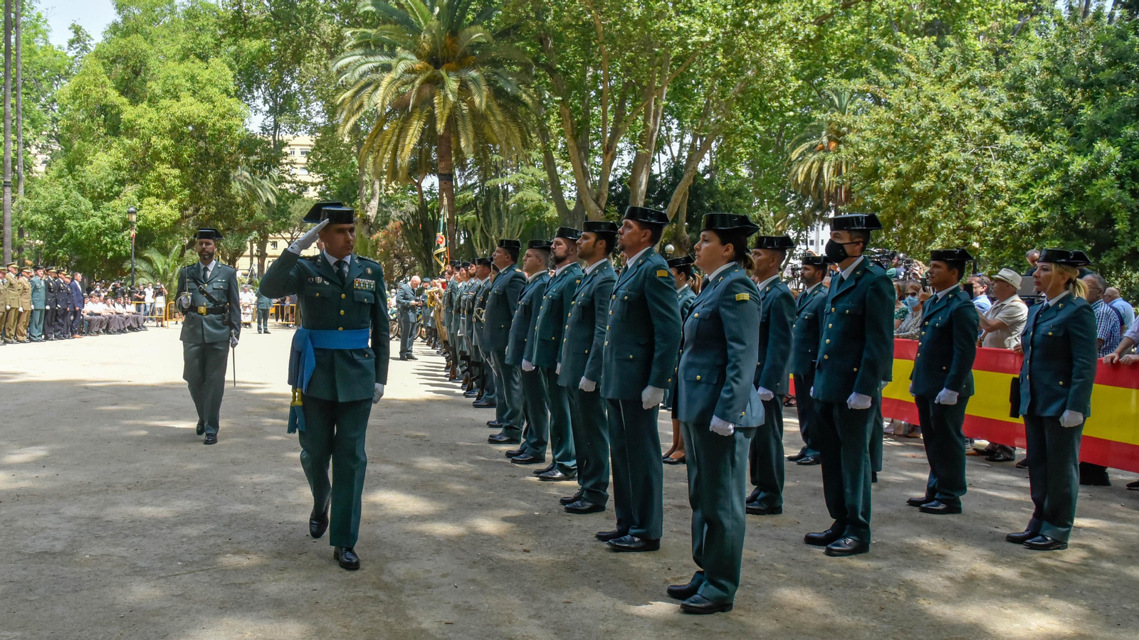Las fotos del acto del 178 aniversario de la fundación  de la Guardia Civil